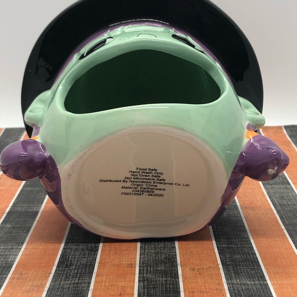 🧙‍♀️Ceramic Witch Open Mouth Halloween Candy Dish - Picture 6 of 11